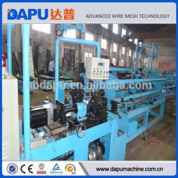 Fully automatic 30-60 mesh link chain fence machine