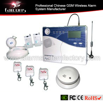Quad-Band Wireless GSM Security Home Alarm (FLS-Y-GSM-LCD-1H)