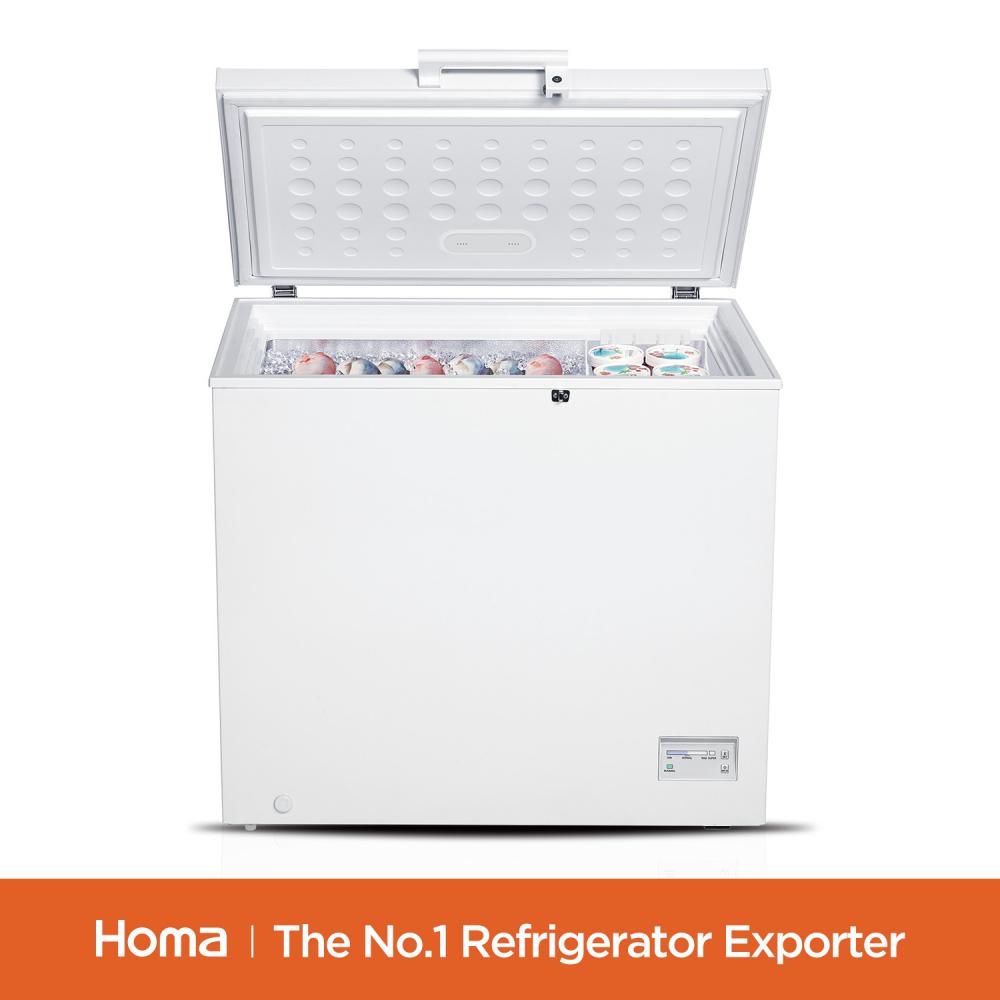 White door refrigerator freezer 