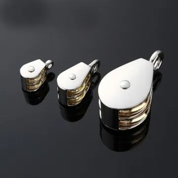 Wholesale Mini Zinc Alloy Pulleys: Swivel Lifting Wheels & Single/Double Pulleys