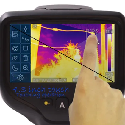 Portable Infrared Thermal Imaging Camera for Industrial Measurement