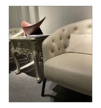 Leather High Wing Back Lounge Chair for Living Room