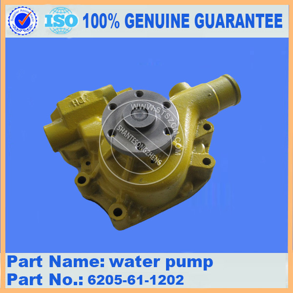 Water pump 6205-61-1202 for KOMATSU PC118MR-8