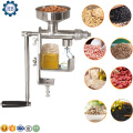 Manual houmehold oil presser oil extraction extracting machine oil expeller machine for peanut seeds nuts