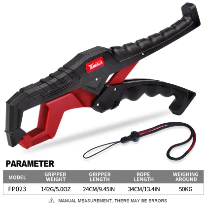 NEWMAJOR High Load-Bearing Waterproof Toothed Clip for Nylon/Glass Fiber Fish Controller Luya Pliers