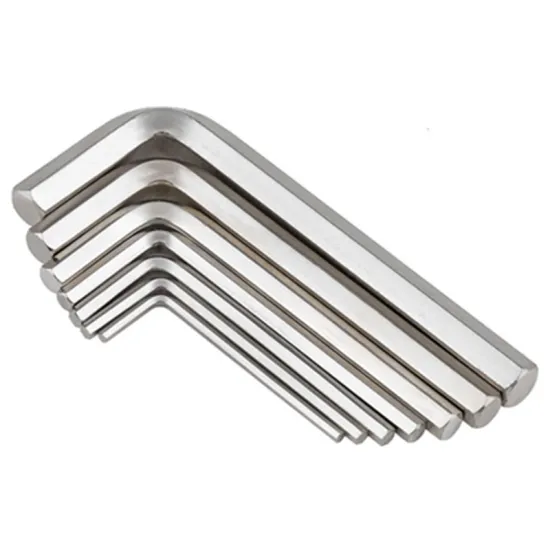 5mm Carbon Steel L-Shaped Hex Key Torx Key Wrench for M2.5, M3, and M4 Screws