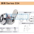 Licha de trava de caixa elétrica Triângulo -chave Equipamento Industrial Lock