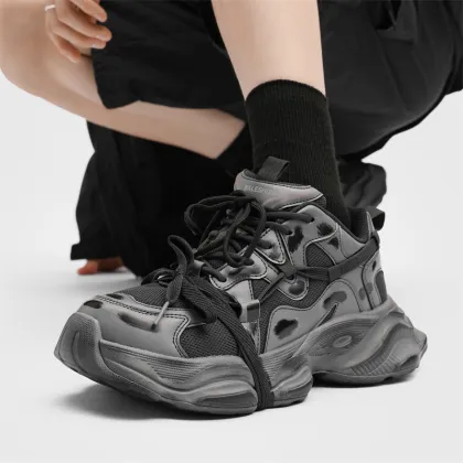 New Trendy Casual Shoes: Height-Enhancing, Breathable, and Comfortable for Men and Women