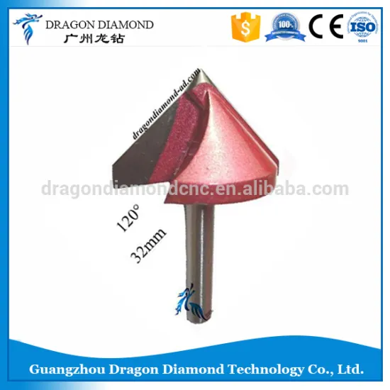 CNC 3d router bits /drill bits /woodworking bits 120 Degree 6mm x 32mm V Groove Acrylic PVC MDF for cnc wood router
