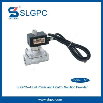 Stainless steel 2S250-25NO-E electric solenoid water valve with blast-proof coil