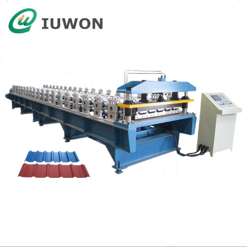 Trapezoide Roof Tile Roll Forming Machine