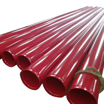 White Water Pipeline Steel Pipe Covered Plastic