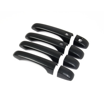 Carbon Fiber Door Handles Trim Cover for 2015-2021 Chrysler 300
