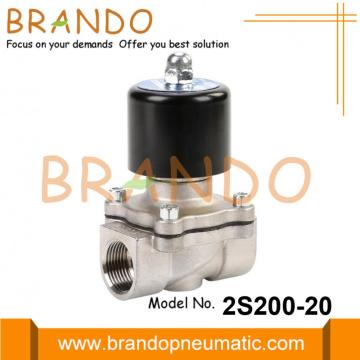 2S200-20 3/4'' Stainless Steel Body Solenoid Valve 24V