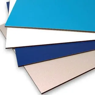 Exterior wall cladding plastic aluminium composite panel