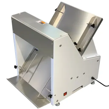 Commercial Bun Sliced Hamburger Cutting Machine Bakery Use Loaf Bread Slicer
