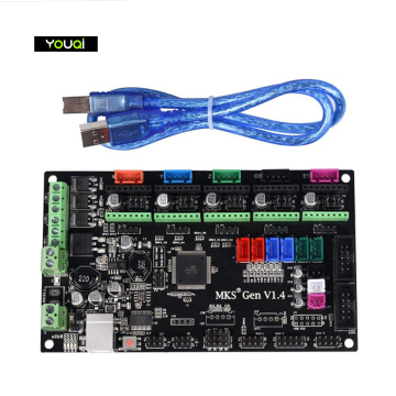 3D Printer Motherboard MKS Gen V1.4 with USB Cable for YouQi 3D Printer