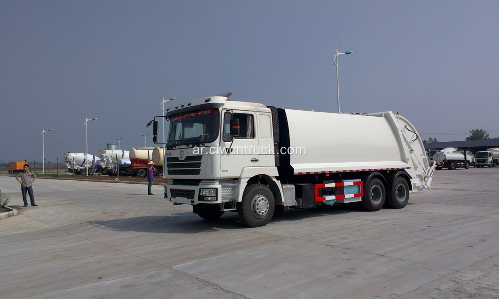 أفضل شكمان F3000 22cbm إدارة النفايات شاحنة ثقيلة