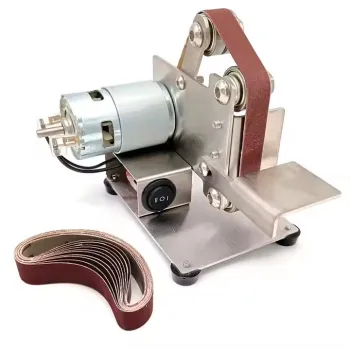 15/25mm Mini Electric Belt Sander - Multifunctional DIY Grinding and Polishing Machine
