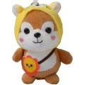 Simpatico giocattolo di peluche per bambola Shiba Inu.