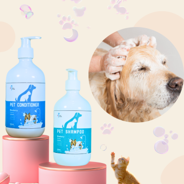 Pet Private Label Shampoo Manufacturers: Amino Acid Shampoo and Conditioner Set for Cats and Dogs