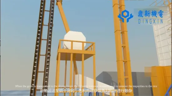 Low Temperature Circulating Rice Paddy Grain Corn Maize Dryer