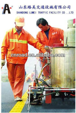 thermoplastic vibrating road marking paint