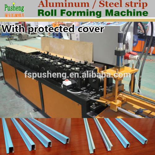 Steel strip cold roll forming machine