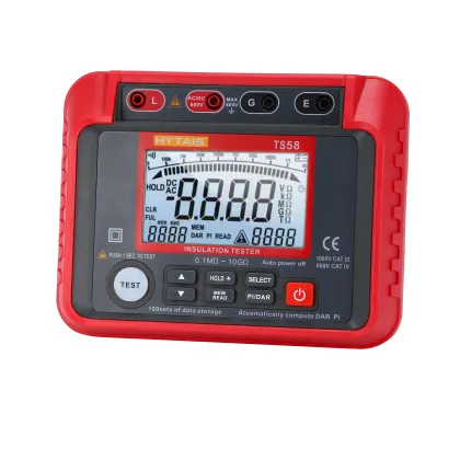 Professional Megohmmeter Ohm Meter Insulation Resistance Tester
