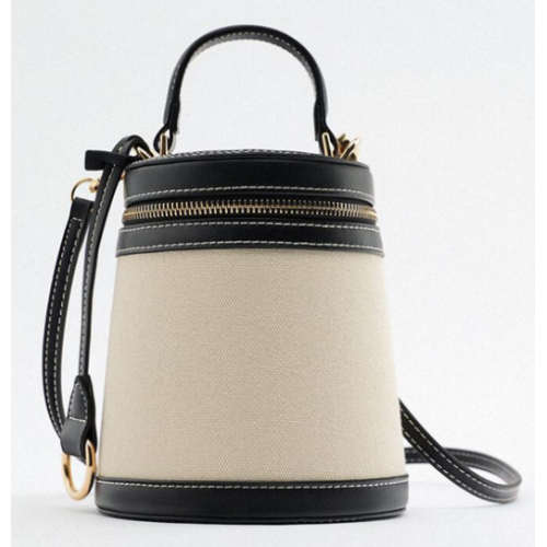 Water-resistant Bucket Shoulder Handbag