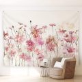 Decor Custom Printing Cotton Polyester Fabric Wall Tapestry