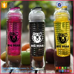 800ml Tritan Fruit Infuser Water Bottle