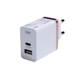 65W Gan Charger 2port Tipo C Adaptador de cargador