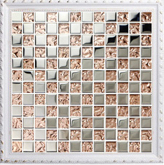 Crystal Mosaic Glass and Electroplate mosaic RSD2361