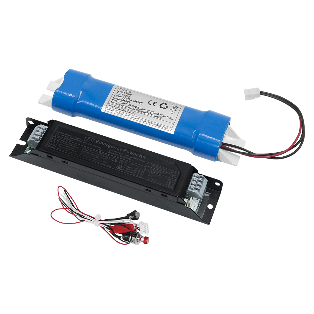 LED Emergency Driver Kit with battery pack 24-100W