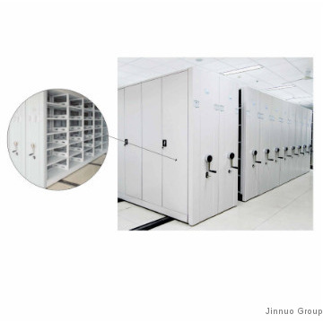 mechanical movable compact shelf