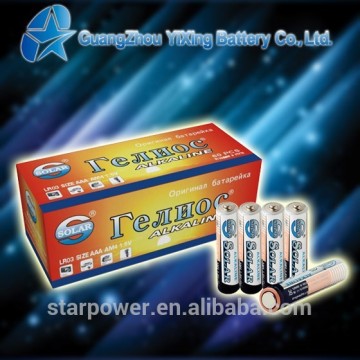 alkaline batteries LR03 1.5V am4 size aaa