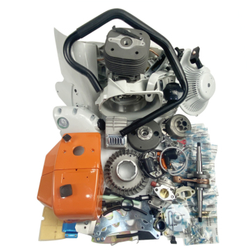 Stihl 070 090 Chainsaw Engine Parts: Crankcase, Crankshaft, Cylinder, Piston, Chain Sprocket, Muffler