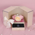 Mother's Day Gift Box Rose and Necklace Packaging