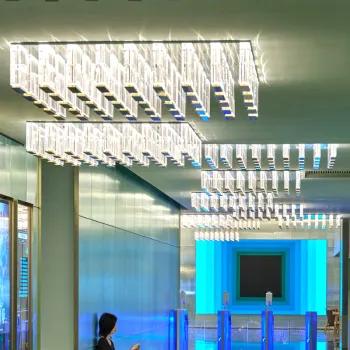 Custom High-End Designer Chandeliers: Luxury Nordic Style with Crystal Décor for Hotels, Living Rooms, Dining Rooms, and Villas