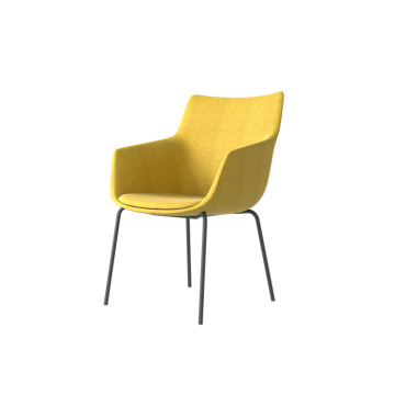 Office Guest Chairs Hot Sales Office Soft Thick Pad Lounge Chair Manufactory