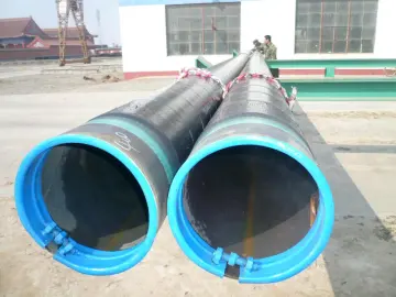 3pp coated S355j2 seamless steel pipe