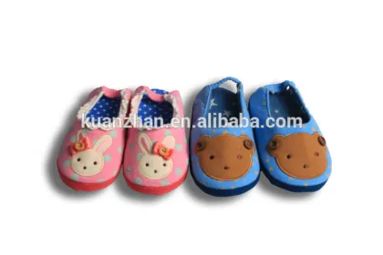 New arriva canvas baby shoes toddler shoes with cute animal