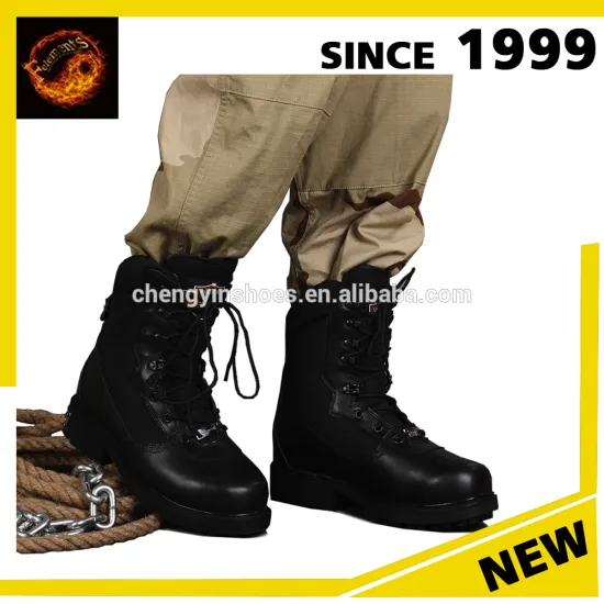 Latest high-tech England oxford design electric battery powered heating foot warmer men shoes leather winter black boots