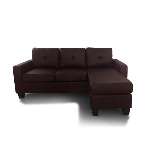 Новый стиль современной ливневой комнаты L формирует диван