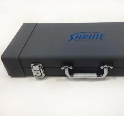 Gray Leather Storage Packaging Box For Tools