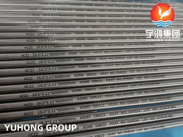 ASTM B622 UNS N06022 Hastelloy Steel Seamless Tube