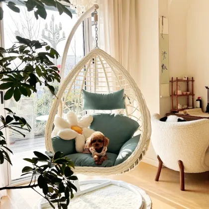 Hot Sale Outdoor Hanging Swing Chair Rattan Balcony Furniture