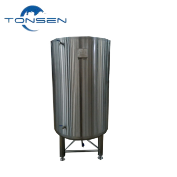 Stainless Steel 304 Glycol Water Tank 2000L for Beverage Cooling Systems
