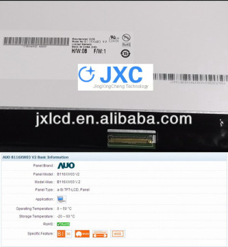 LTN116AT02 B116XW03 V.2 11.6" Laptop LCD Screen for ACER aspire V5